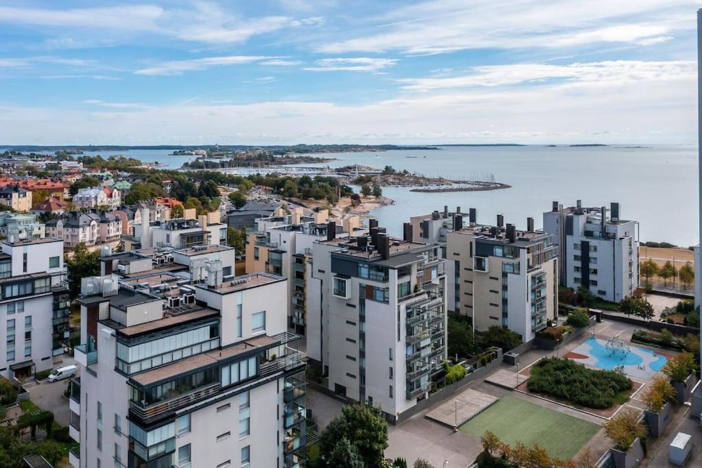 Spacious Home With Four Terrace, Sauna, Sea View Helsinky Exteriér fotografie
