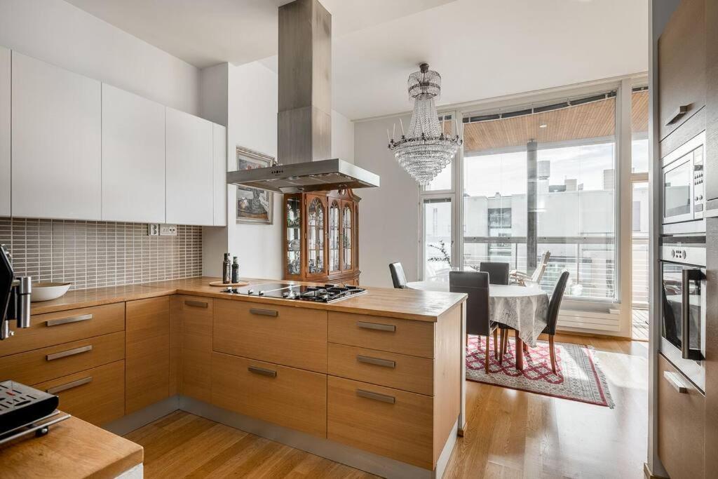 Spacious Home With Four Terrace, Sauna, Sea View Helsinky Exteriér fotografie