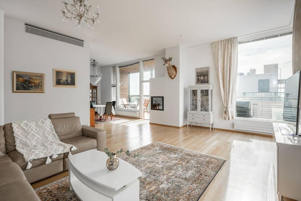 Spacious Home With Four Terrace, Sauna, Sea View Helsinky Exteriér fotografie