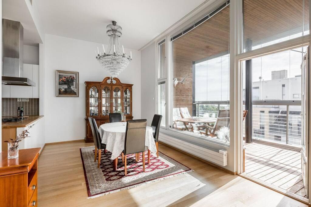 Spacious Home With Four Terrace, Sauna, Sea View Helsinky Exteriér fotografie