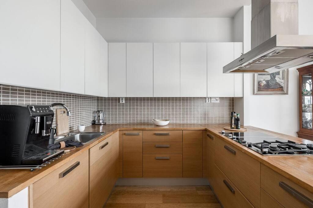 Spacious Home With Four Terrace, Sauna, Sea View Helsinky Exteriér fotografie