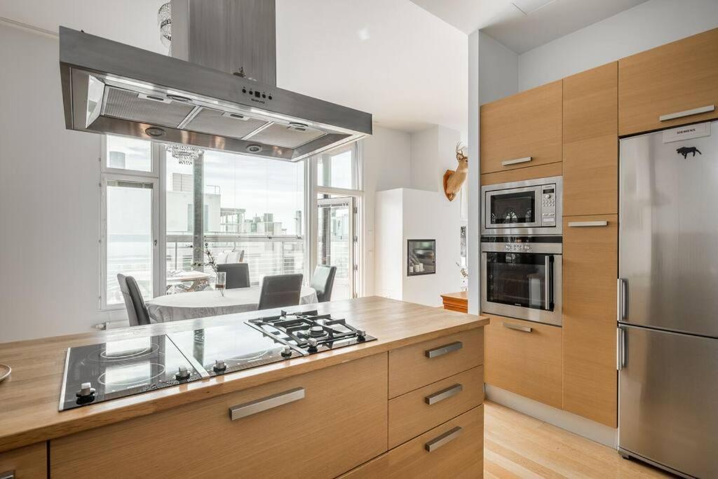Spacious Home With Four Terrace, Sauna, Sea View Helsinky Exteriér fotografie